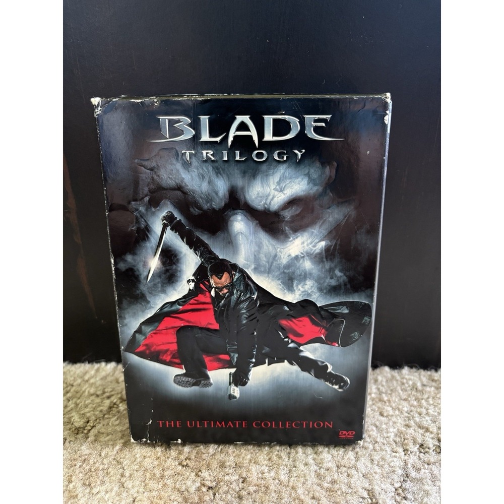 Marvel Blade Trilogy DVD Set Nightstalking Comic Promo Good Ultimate Collection
